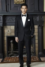 "London" Black Tuxedo Jacket